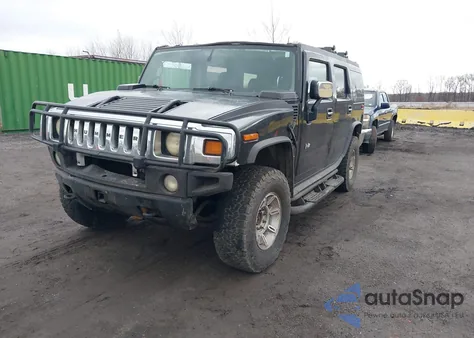 2003 Hummer H2 z USA, uszkodzony, nr VIN 5GRGN23U83H118537